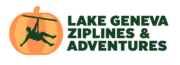 Lake Geneva Zipline Logo Fall Pumpkin