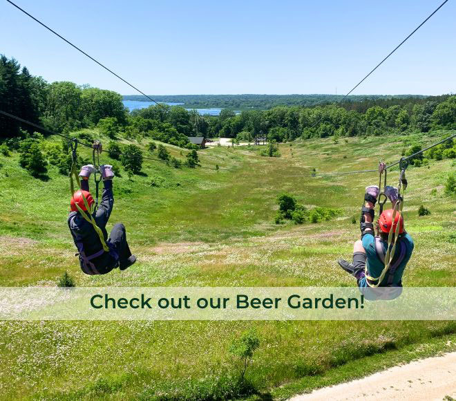 ziplining