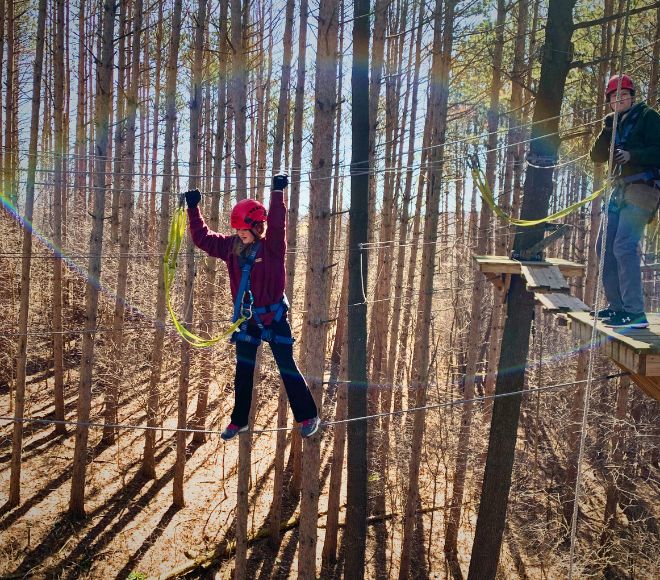 high ropes course near me