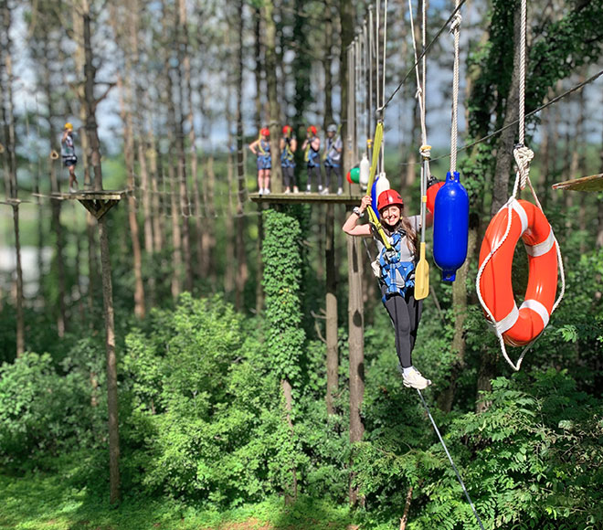 High ropes course