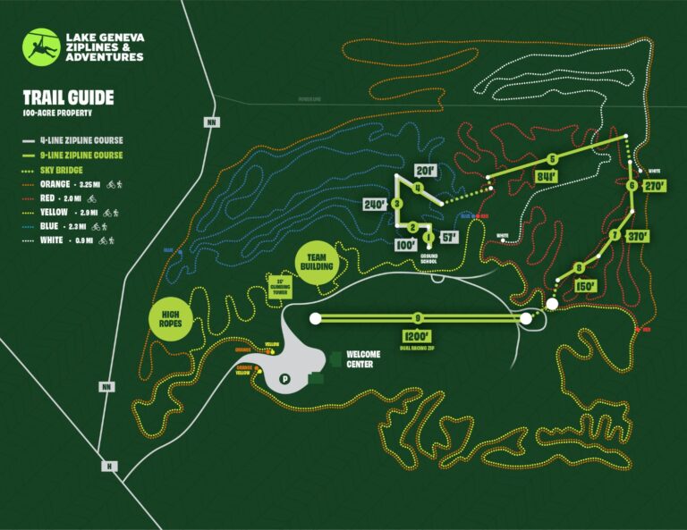 lake geneva hiking and biking trails