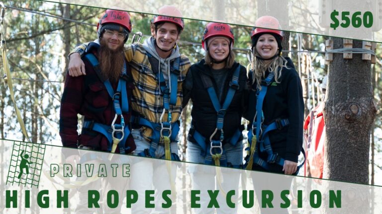 Private High Ropes Excursion