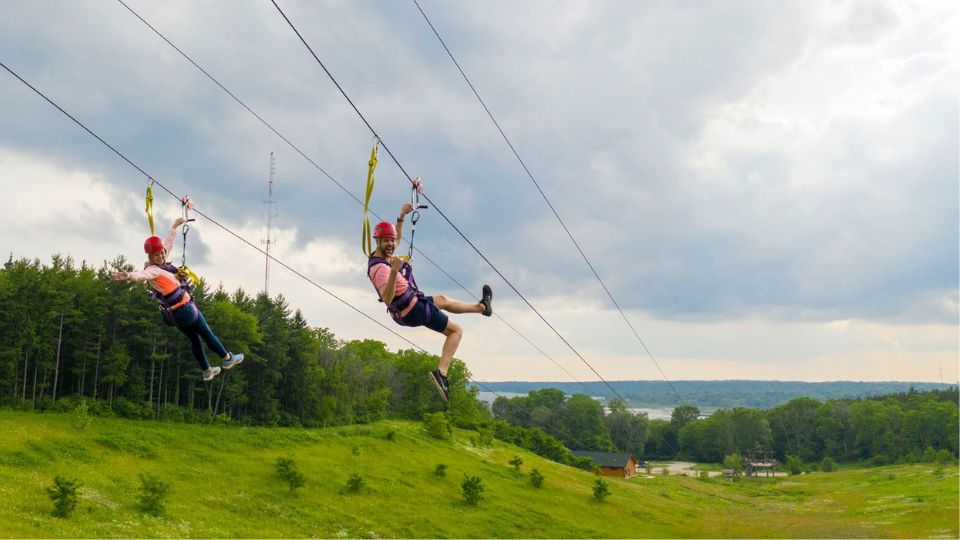 lake geneva things to do zip line