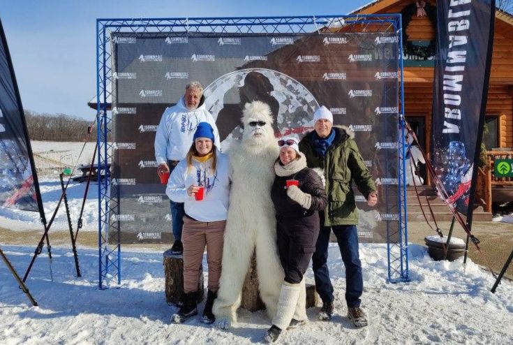 abominable snow race