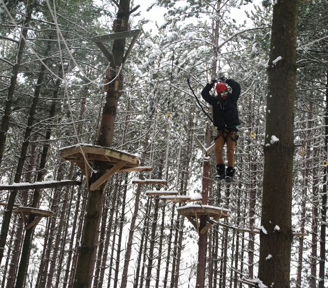 high ropes course lake geneva