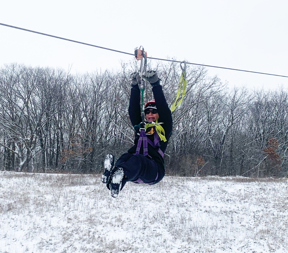 lgza winter high ropes course